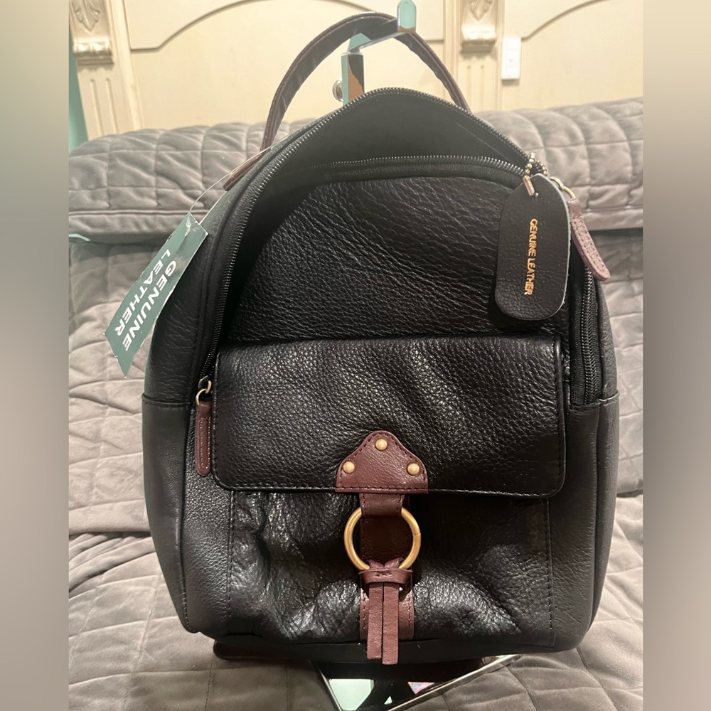 NWT Great American Leather works backpack.